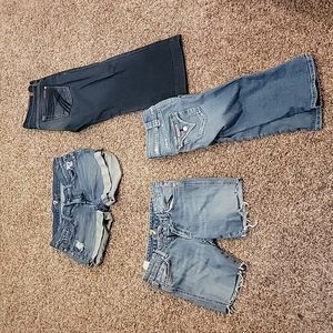 Seven For Mankind & Hudson Denim Shorts size 26 !! Awesome Clean!!